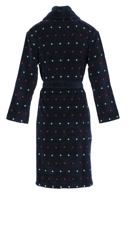 Shawl Collar Velor Bathrobe - Carl Ross