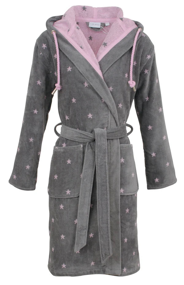 Shawl Collar Velor Bathrobe - Carl Ross