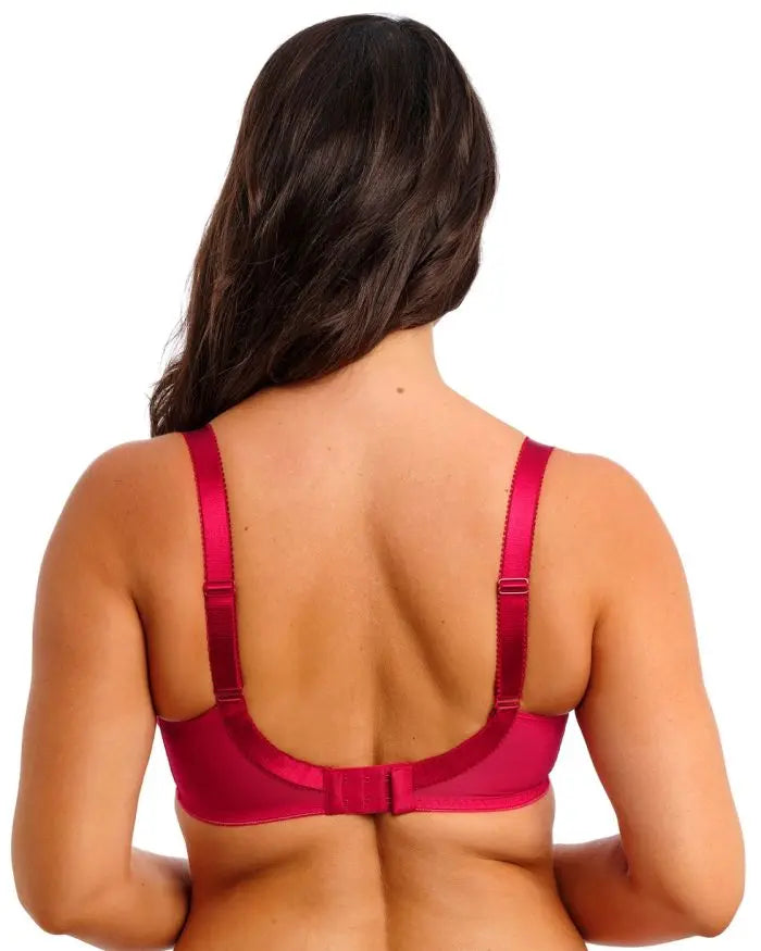 Portia UW Side Support Bra In Red - Fantasie