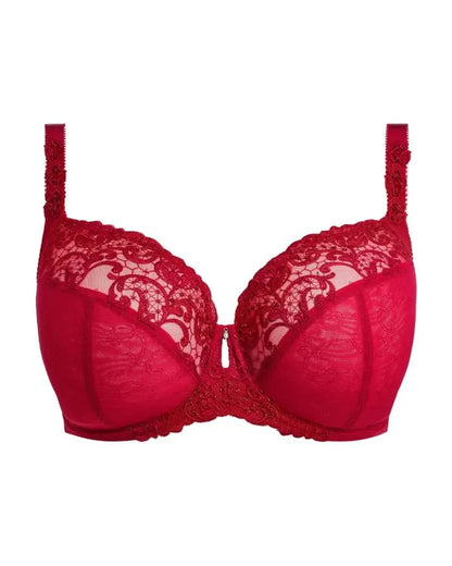 Portia UW Side Support Bra In Red - Fantasie