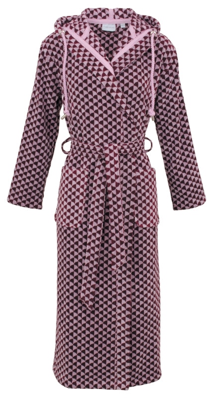 Women Hooded Velor Bathrobe - Carl Ross
