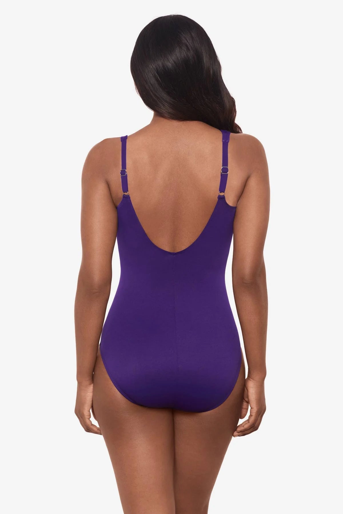 Oceanus Hidden Underwire In Mulberry - Miracle Suit