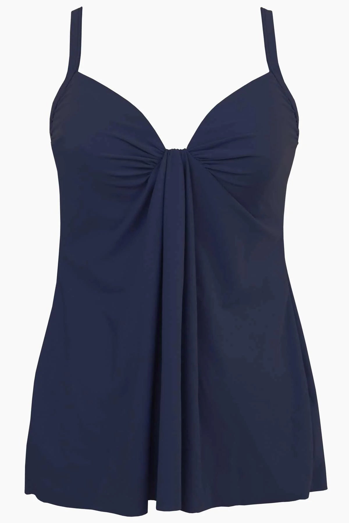 Rock Solid Marina Tankini In Midnight Blue - Miracle Suit – BraTopia