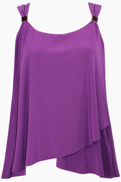 Razzle Dazzle Tankini In Orchid - Miracle Suit