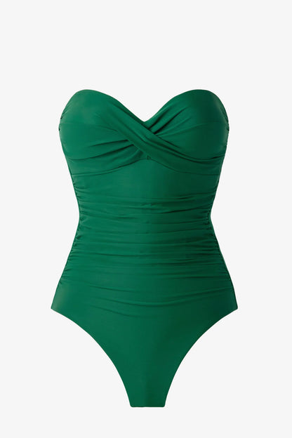 Rock Solid Madrid In Malachite Green - Miracle Suit