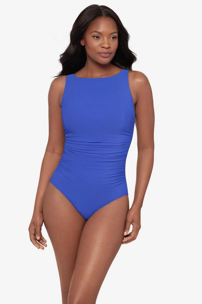 Rock Solid Regatta In Delphine Blue - Miracle Suit