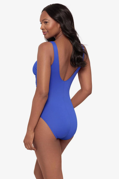 Rock Solid Regatta In Delphine Blue - Miracle Suit
