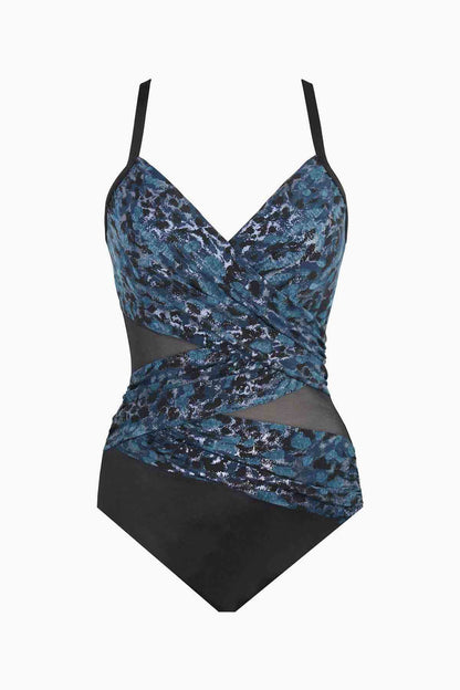 Titania Mystique Swimsuit In Multi & Black - Miracle Suit