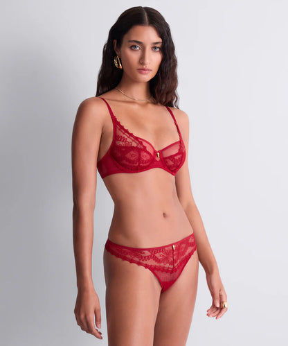 Mystery of Love Tanga in Cherry - Aubade