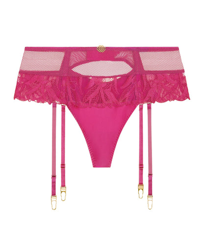 Sweet Suspender Tanga in Passion Rose - Aubade