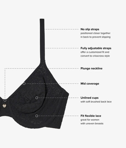 High Bar UW Plunge Bra - Wacoal