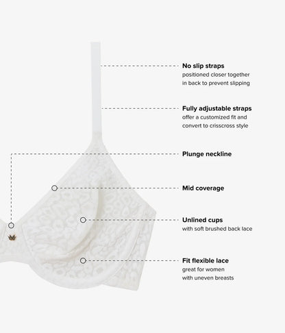 High Bar UW Plunge Bra - Wacoal