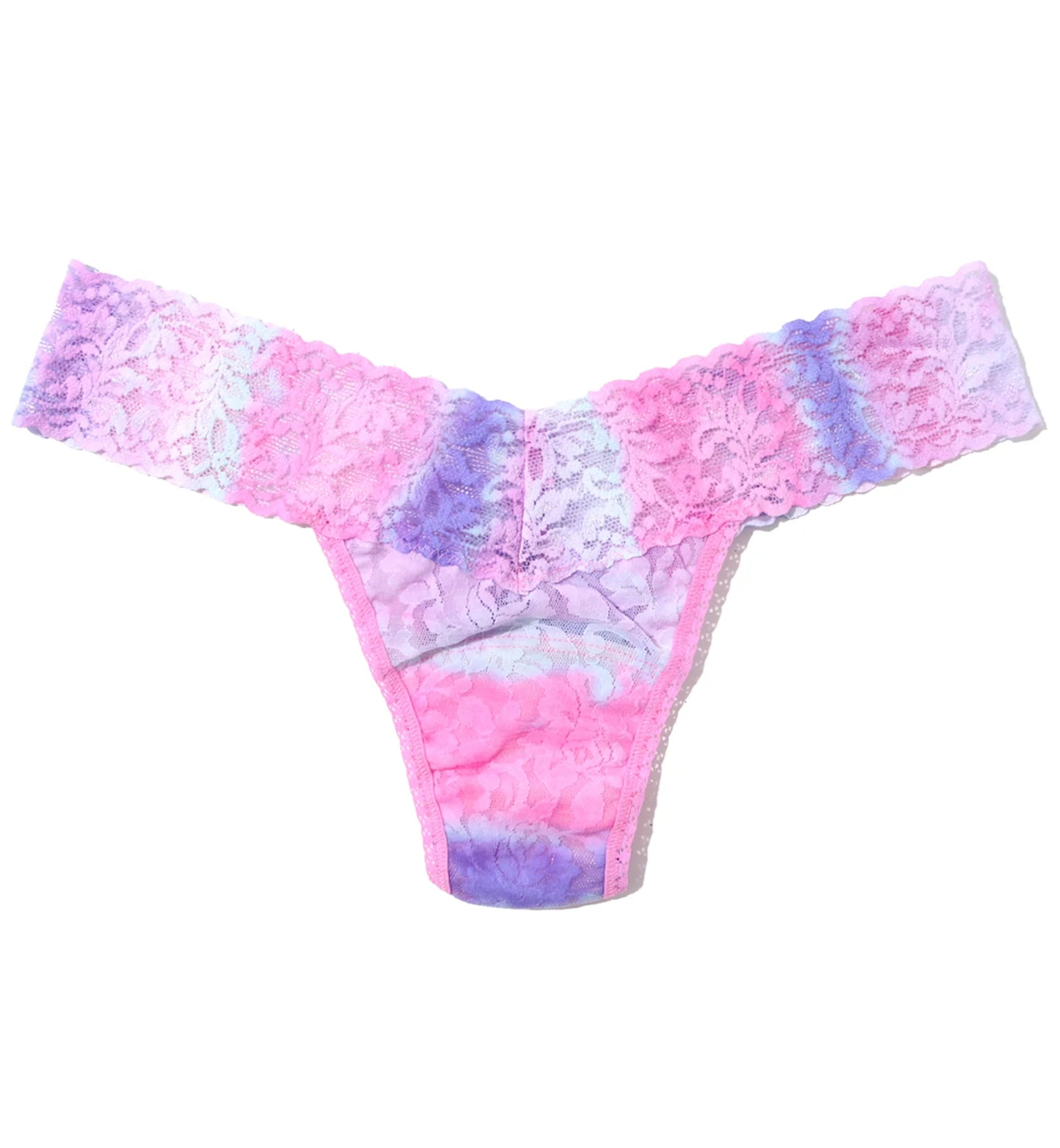 Low Rise Signature Lace Thong In Rem - Hanky Panky