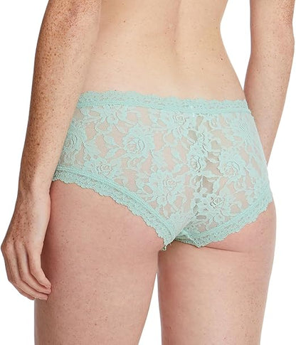 Signature Lace Boyshort In Mint Sprig - Hanky Panky