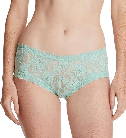 Signature Lace Boyshort In Mint Sprig - Hanky Panky