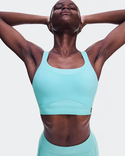 Performance Bra in Aquamarine - On Cloud