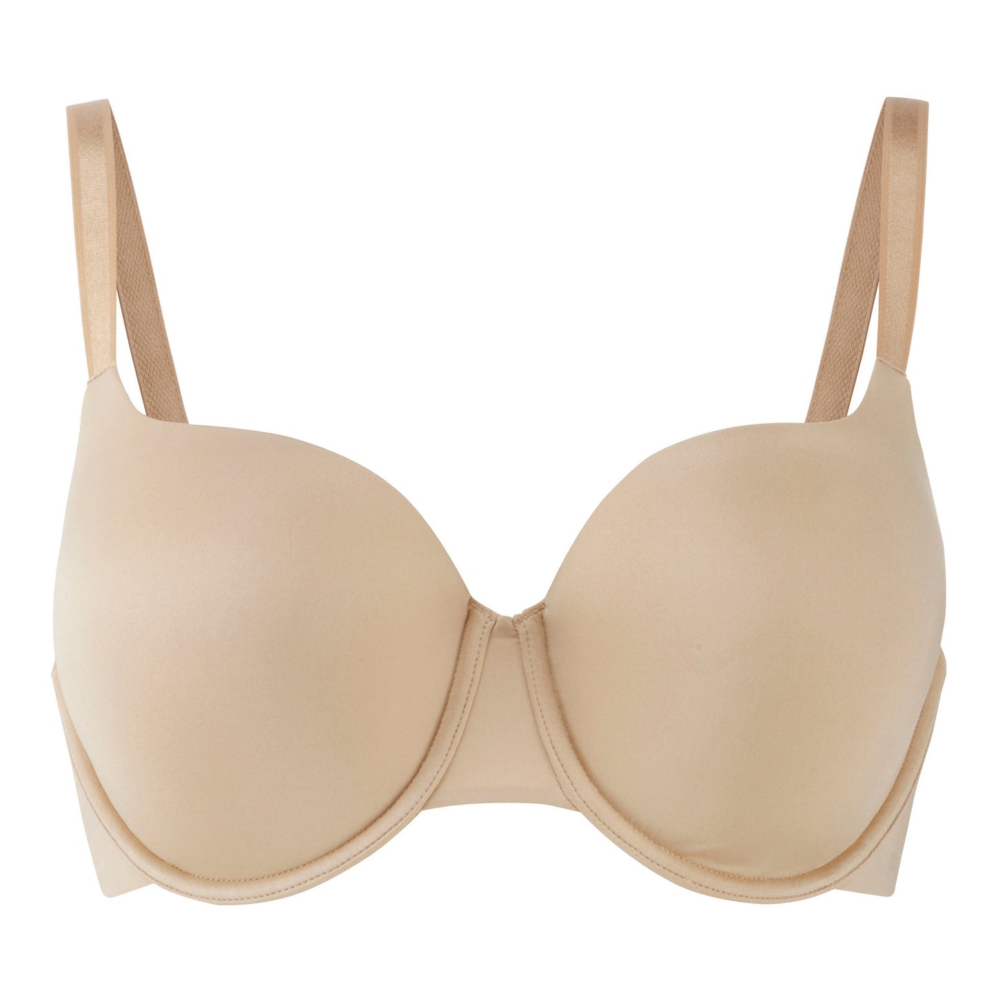 Porcelain Elan Moulded T-Shirt Bra In Chai - Panache