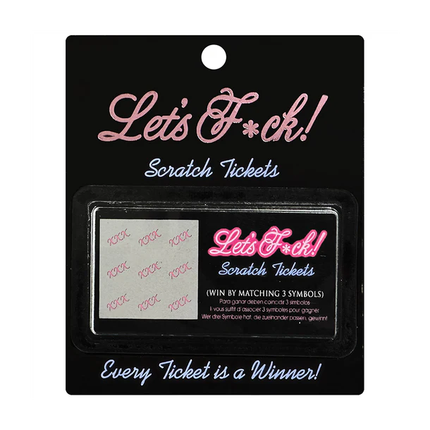Let’s F*ck! Scratch Tickets 8 coupons - Kheper Games