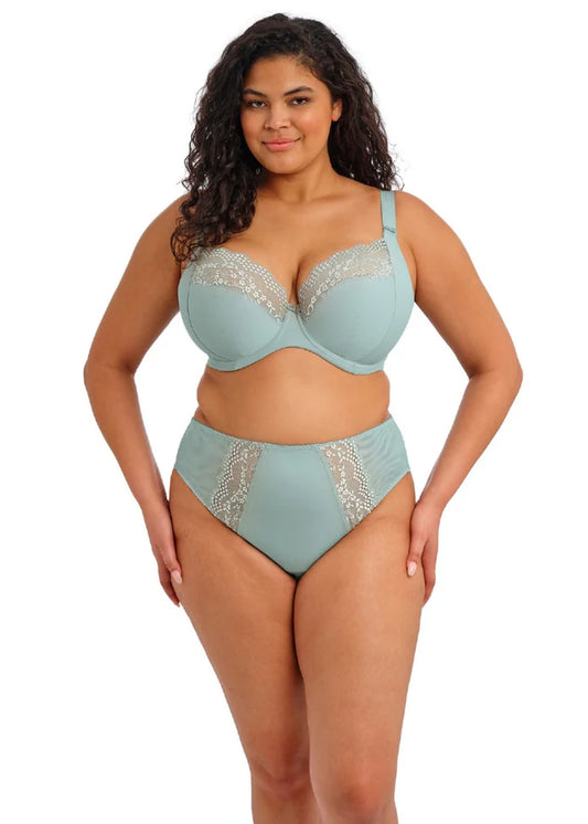 Lucie High Leg Brief In Mist - Elomi