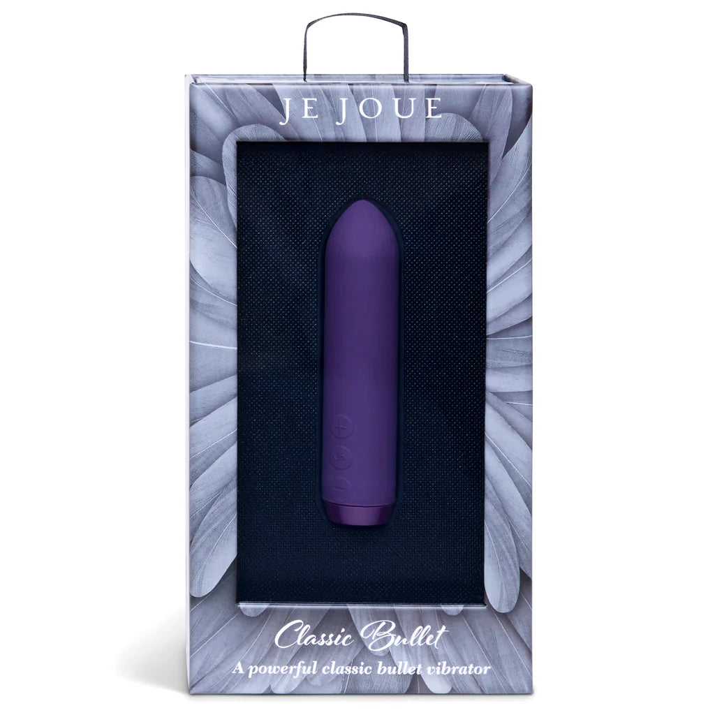 Classic Rechargeable Bullet Vibrator In Purple - Je Joue