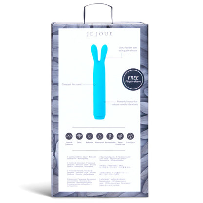 Rabbit Bullet Vibrator In Teal - Je Joue