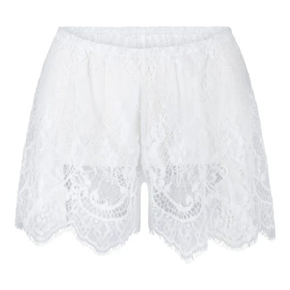 Embroidery French Knickers In Ivory - Lingadore