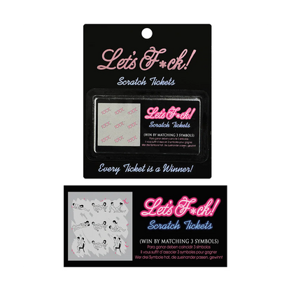 Let’s F*ck! Scratch Tickets 8 coupons - Kheper Games