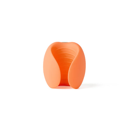 Peach Emoji Vibrating Stroker - Emojibator