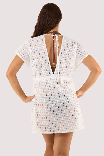 Crochet Beach Kaftan - Wolf & Whistle