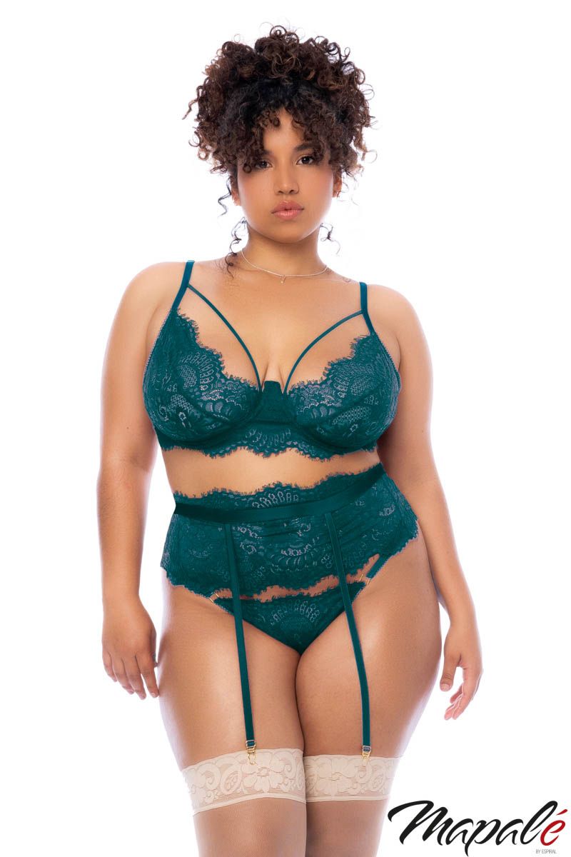 3 Pieces Lace Set - Mapale