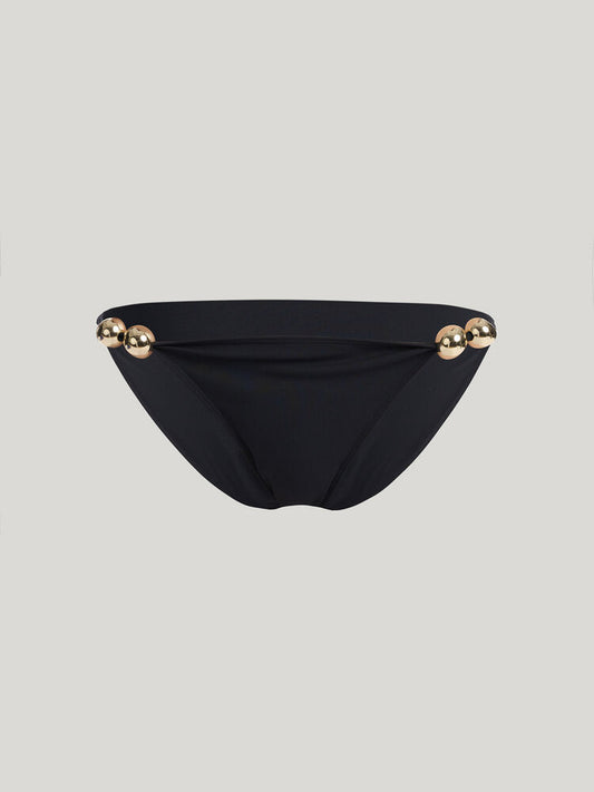 COTTON CLUB PINK RINGS Black Halter Bikini – PRET-A-BEAUTE