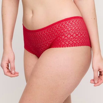 Montara Luxury Thong In True Red - Prima Donna