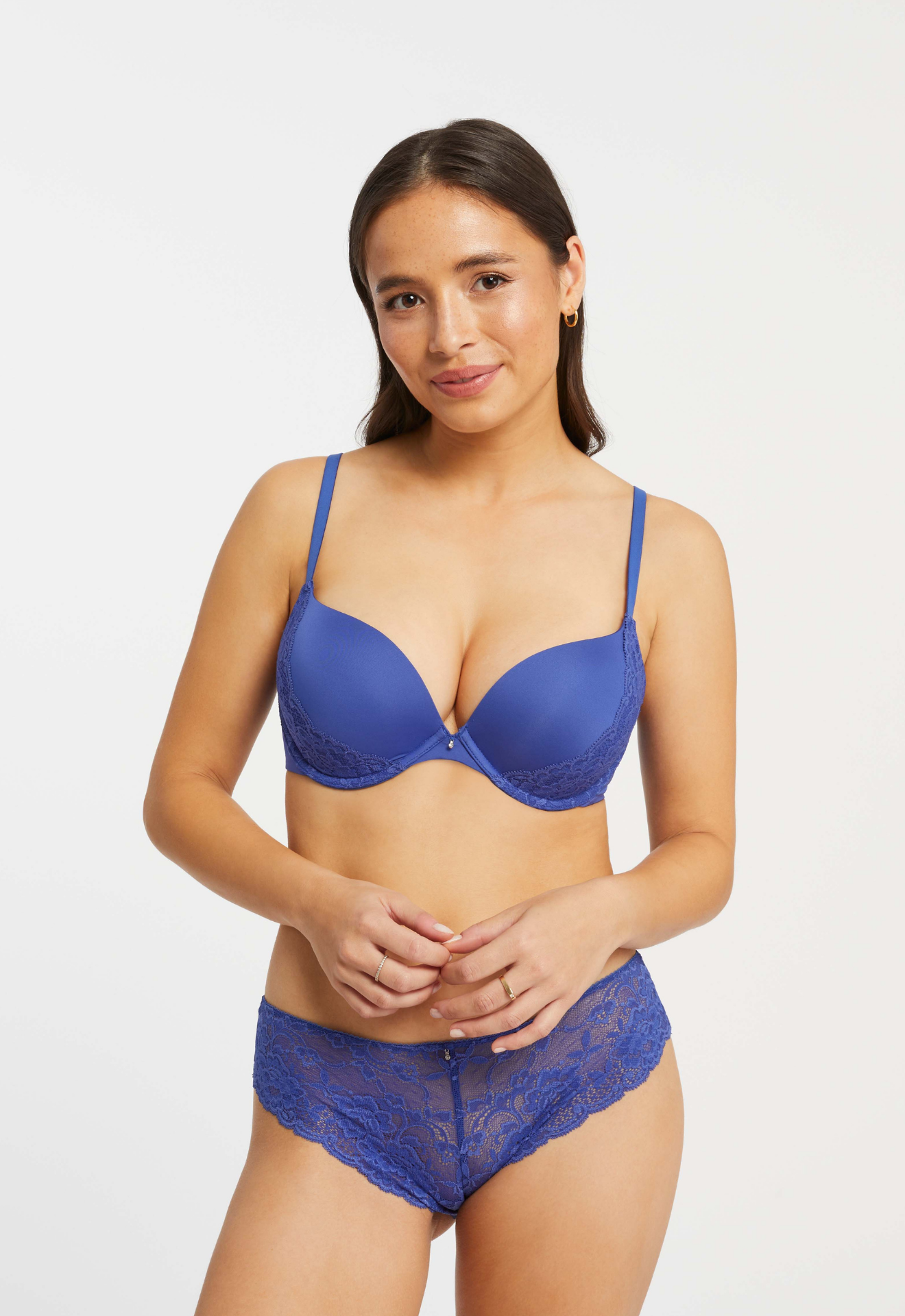 Allure Light Push Up Bra In Sapphire - Montelle