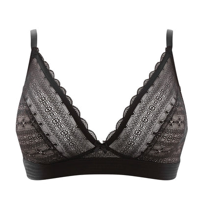 Lyzy Triangle Bra In Black - Panache