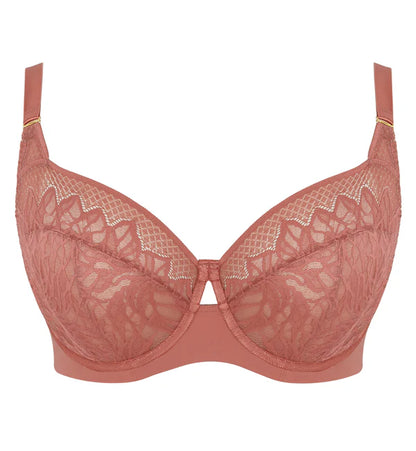 Sophia Full Cup Bra In Sienna Rose - Sculptresse