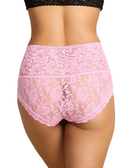 Retro Signature Lace Boyshort in Strawberry Lemonade - Hanky Panky