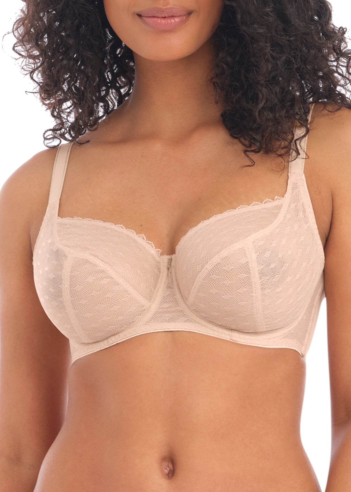 Freya Signature UW Balcony Bra In Natural Beige - Freya