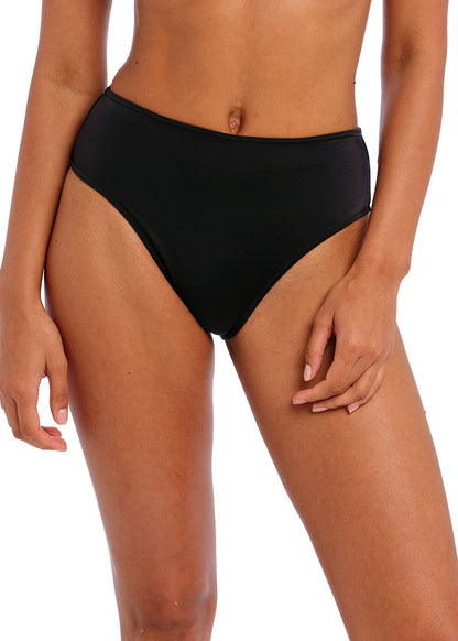 Jewel Cove High Waist Bikini Brief In Black - Freya