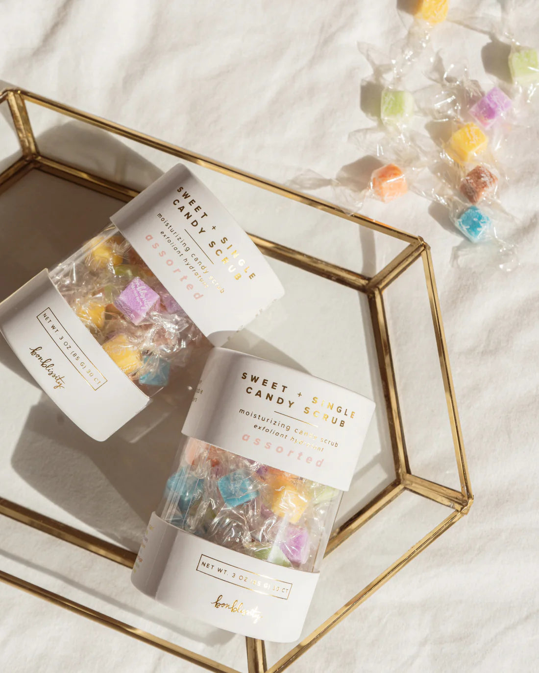 Signature Sugar Cube Candy Scrub - bonblissity