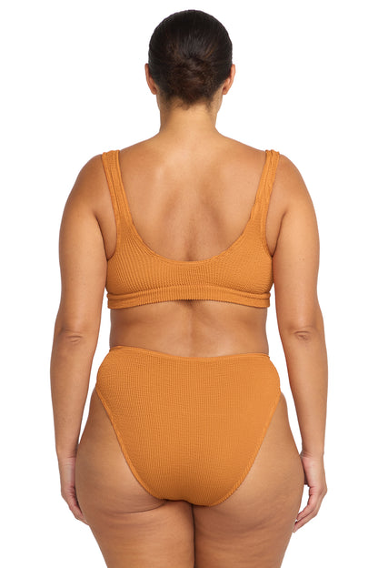 Arte Bikini Top In Orange - Artesands