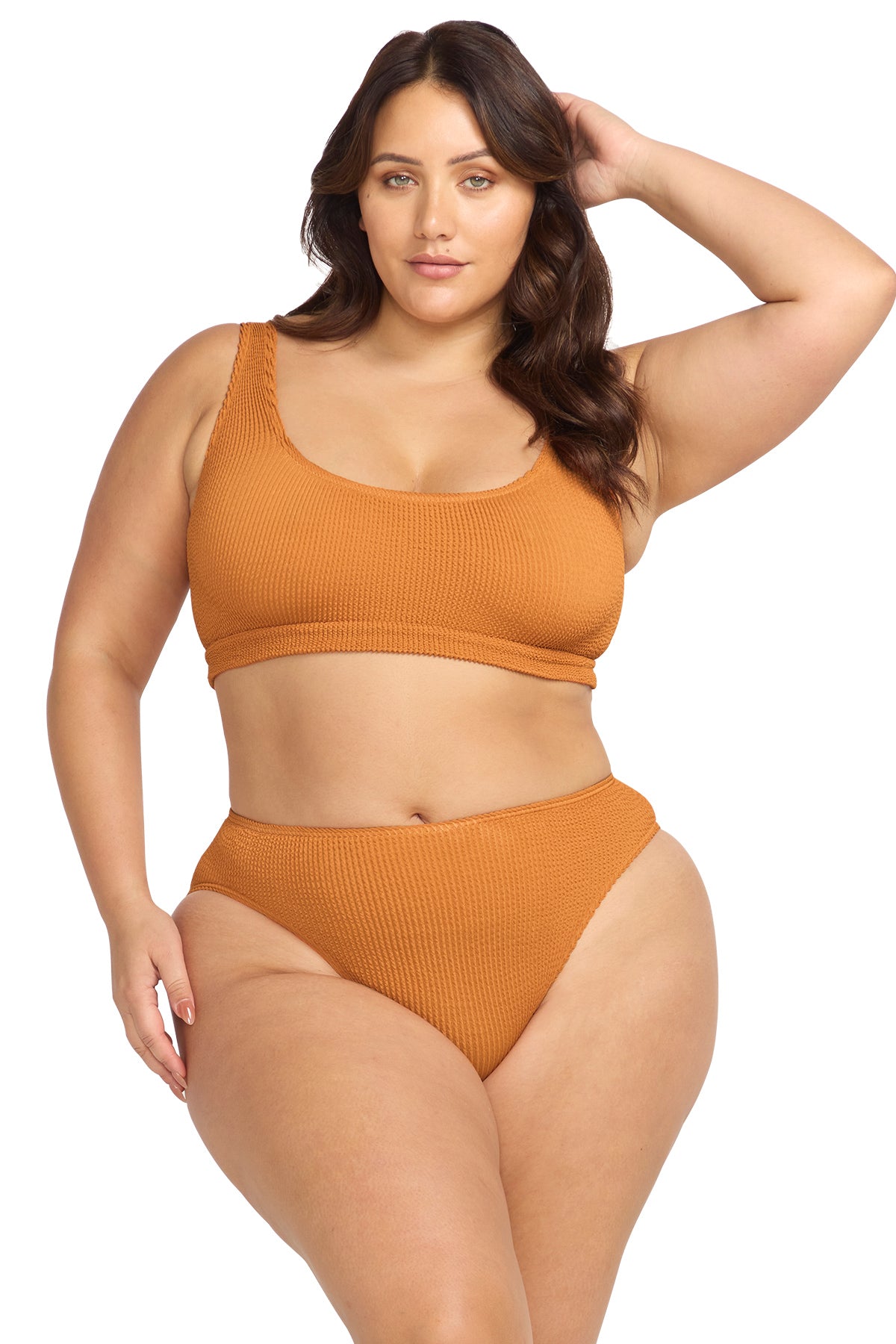 Arte Bikini Top In Orange - Artesands