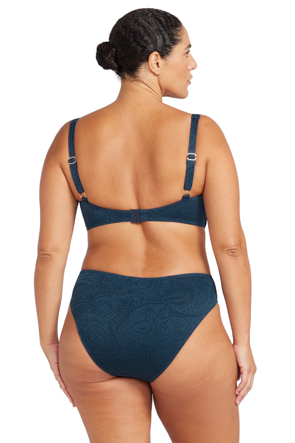 La Traviata Basic Bikini Bottom In Navy - ArteSands