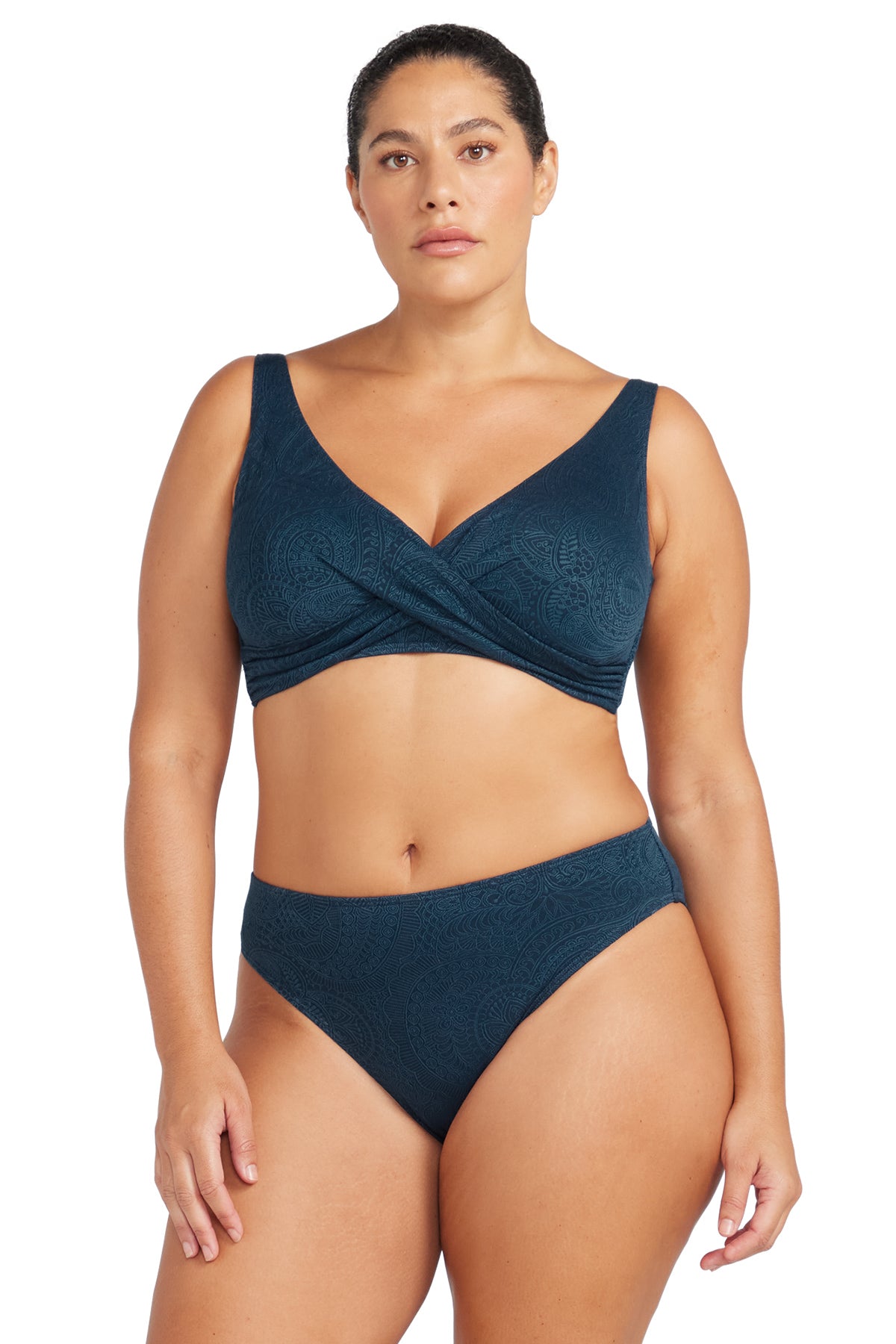 La Traviata Basic Bikini Bottom In Navy - ArteSands