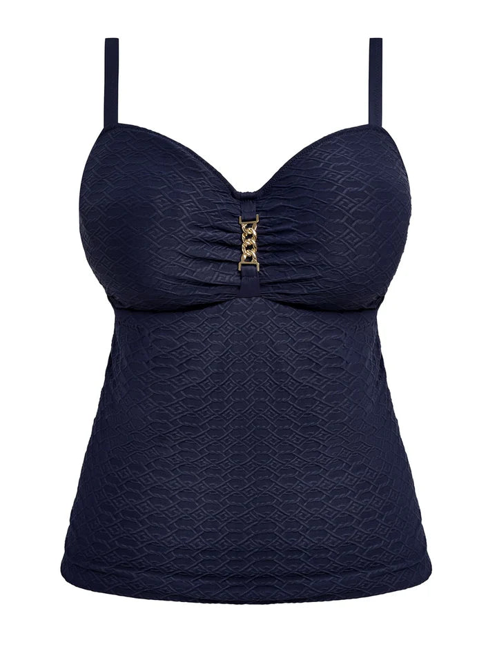 Azores Tankini Top in Midnight - Fantasie