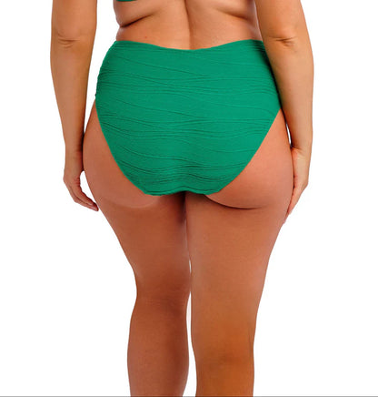 Beach Waves Bikini High Waist Brief In Tourmaline - Fantasie