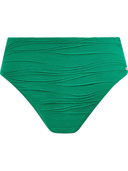 Beach Waves Bikini High Waist Brief In Tourmaline - Fantasie