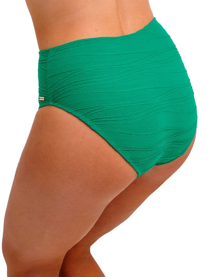 Beach Waves Bikini High Waist Brief In Tourmaline - Fantasie