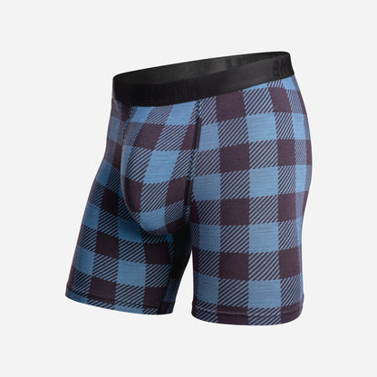Classic Icon Boxer Brief PT in Buffalo Check-Fog - BN3TH