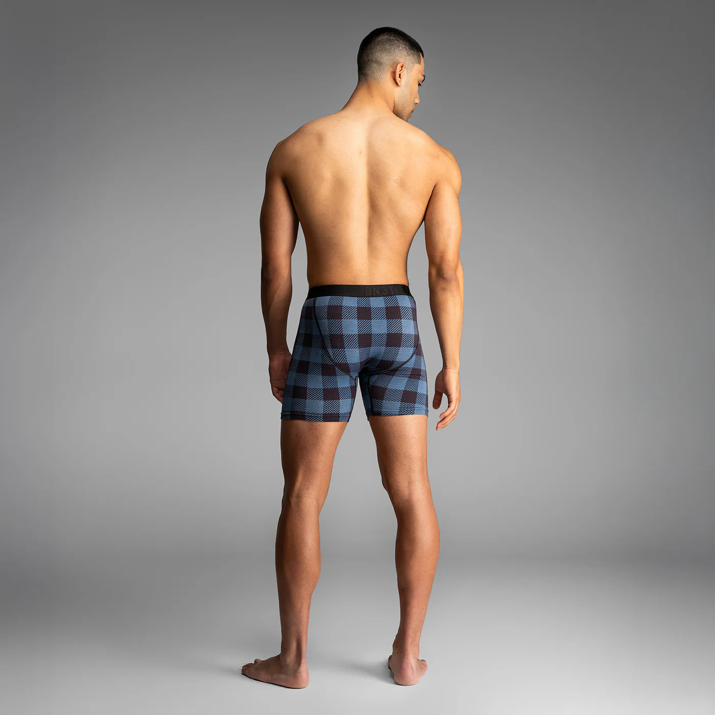 Classic Icon Boxer Brief PT in Buffalo Check-Fog - BN3TH