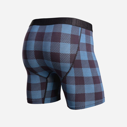 Classic Icon Boxer Brief PT in Buffalo Check-Fog - BN3TH